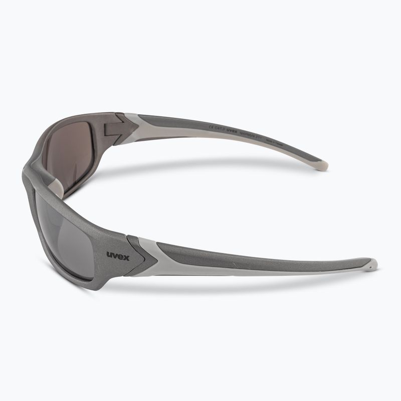 Occhiali da sole UVEX Sportstyle 211 grigio opaco 4