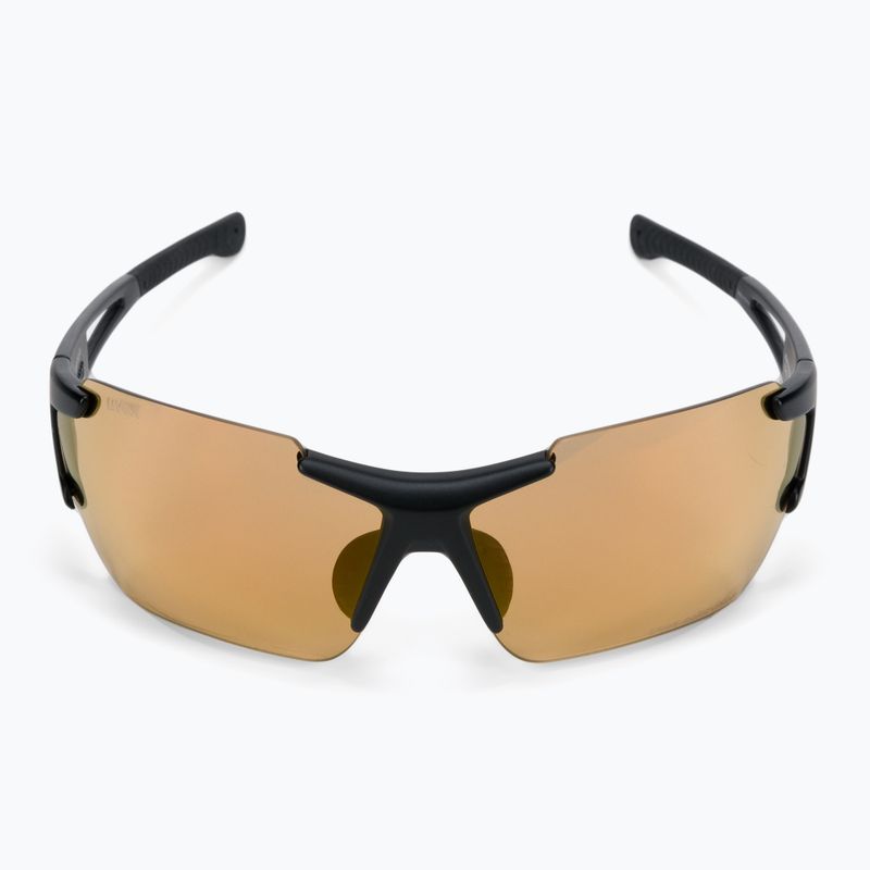 Occhiali da sole UVEX Sportstyle 803 R CV V nero mat/colorvision litemirror red variomatic 3