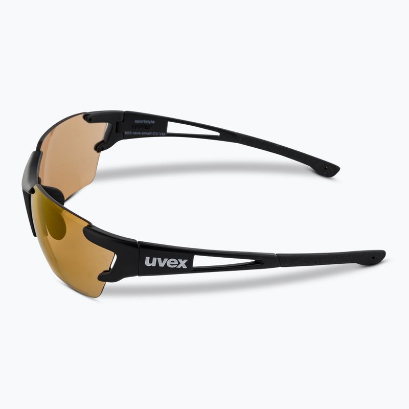 Occhiali da sole UVEX Sportstyle 803 race s CV V nero/opaco 4