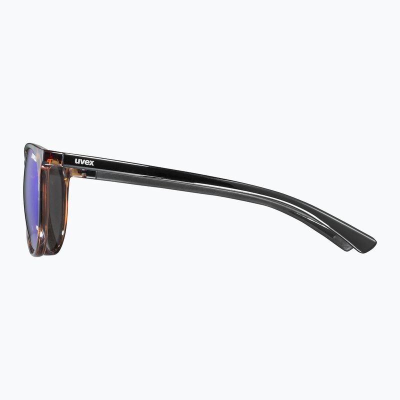 Occhiali da sole UVEX Lgl 43 avana nero/verde specchio 5