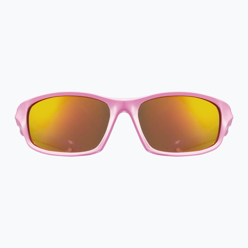 UVEX occhiali da sole per bambini Sportstyle 507 rosa viola/rosa specchiato 6