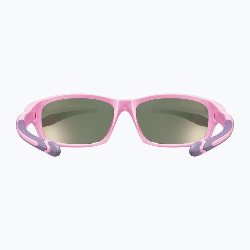 UVEX occhiali da sole per bambini Sportstyle 507 rosa viola/rosa specchiato 9
