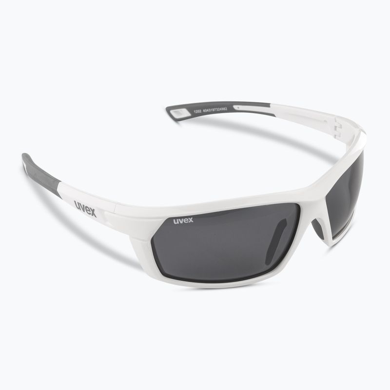 Occhiali da sole UVEX Sportstyle 225 Pola bianchi