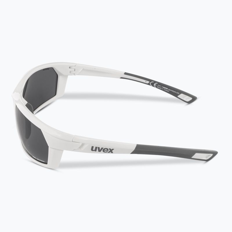 Occhiali da sole UVEX Sportstyle 225 Pola bianchi 4
