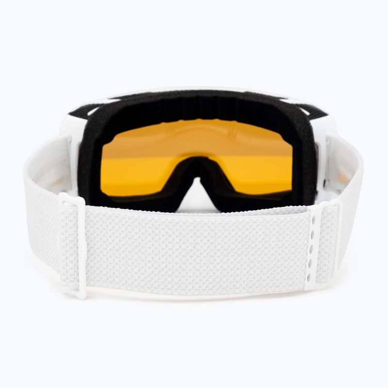 UVEX occhiali da sci Saga To bianco lucido/rosa specchiato/oro lite/chiaro 4