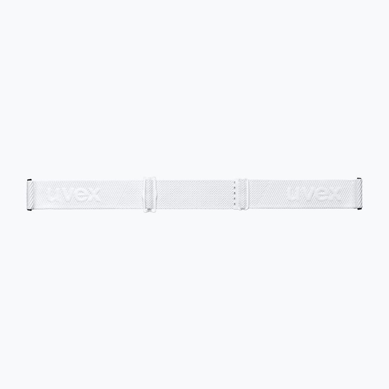 UVEX occhiali da sci Saga To bianco lucido/rosa specchiato/oro lite/chiaro 6