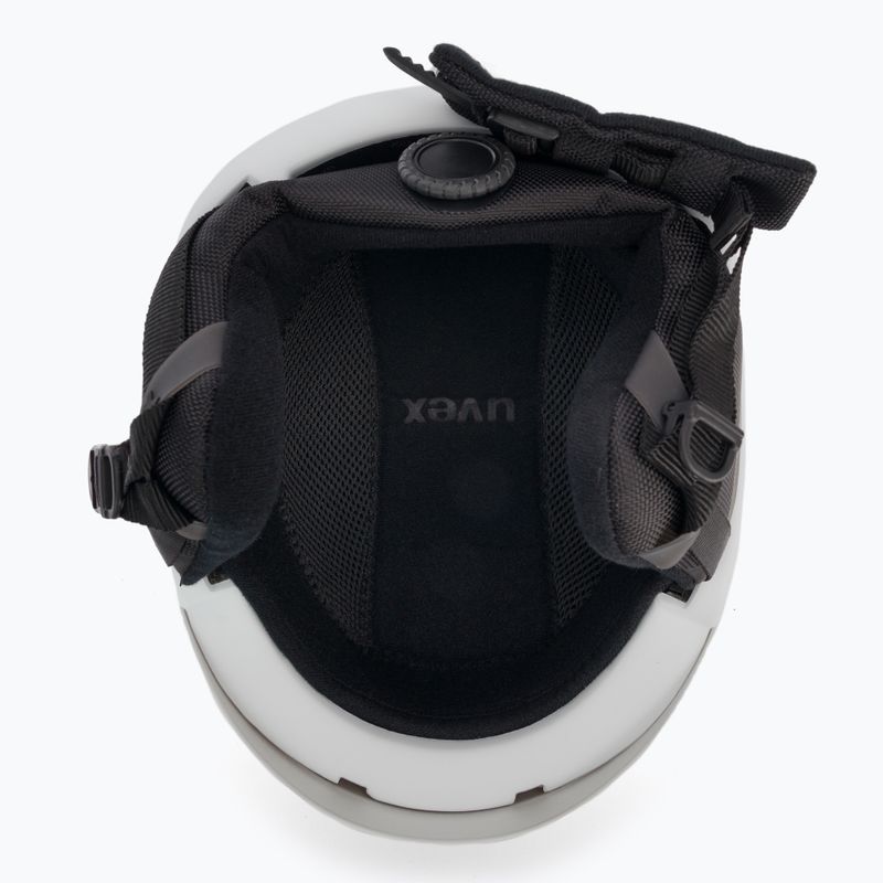Casco da sci UVEX Ultra bianco/nero opaco 5