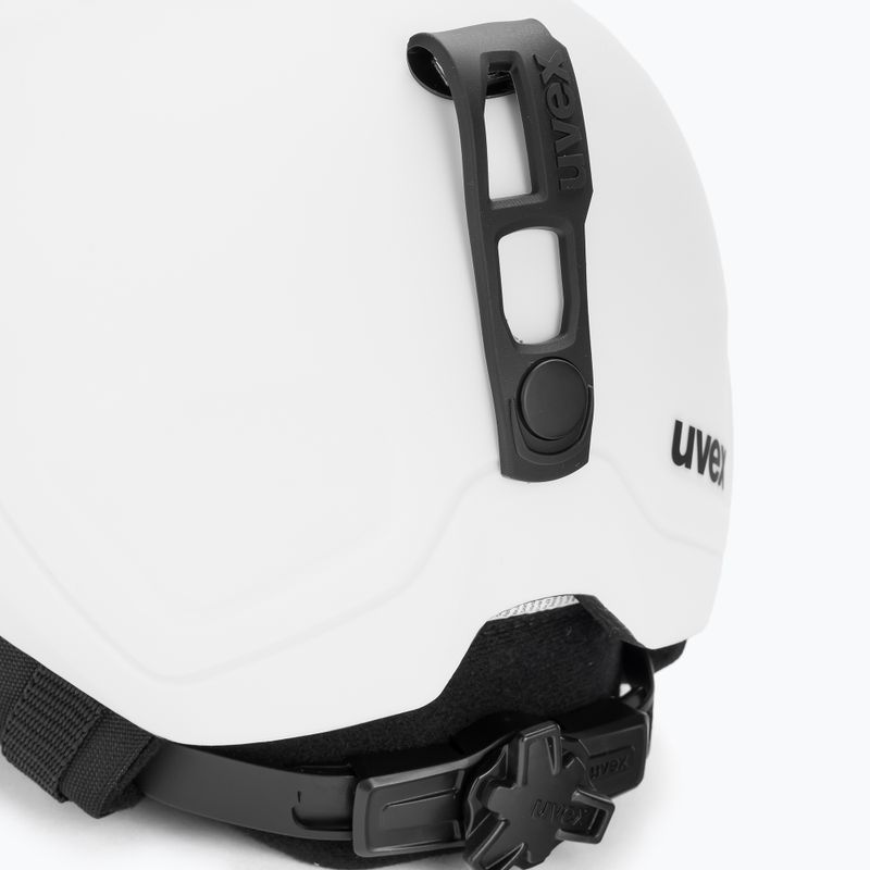 Casco da sci per bambini UVEX Heyya Pro bianco/nero opaco 7