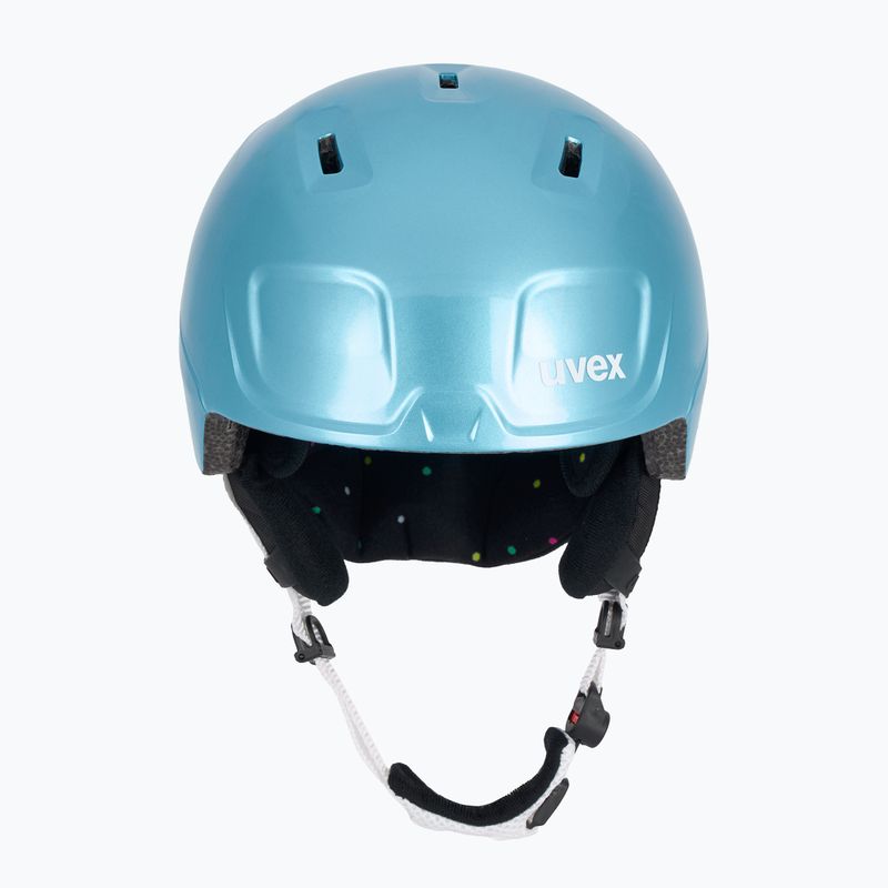 Casco da sci UVEX Heyya blue confetti 2