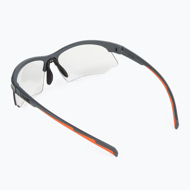 Occhiali da sole UVEX Sportstyle 802 V grey mat/variomatic smoke 2