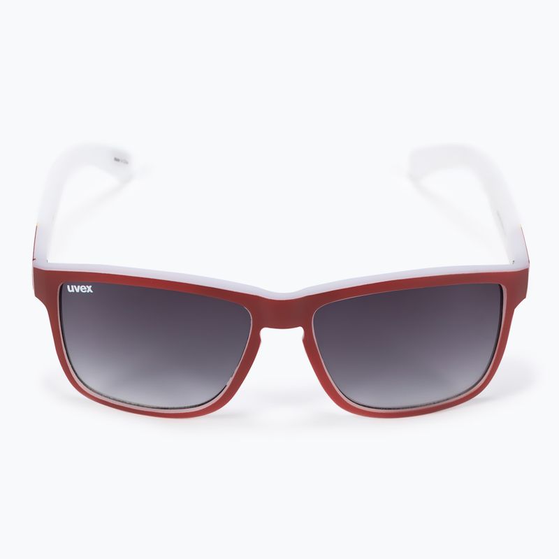 Occhiali da sole UVEX Lgl 39 red mat white/litemirror silver degrade 3