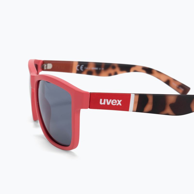 Occhiali da sole UVEX Lgl 39 rose mat havanna/litemirror silver 4