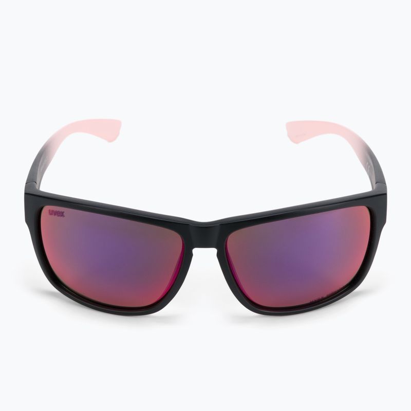 Occhiali da sole UVEX Lgl 36 CV nero opaco rosa/colorvision mirror plasma 3