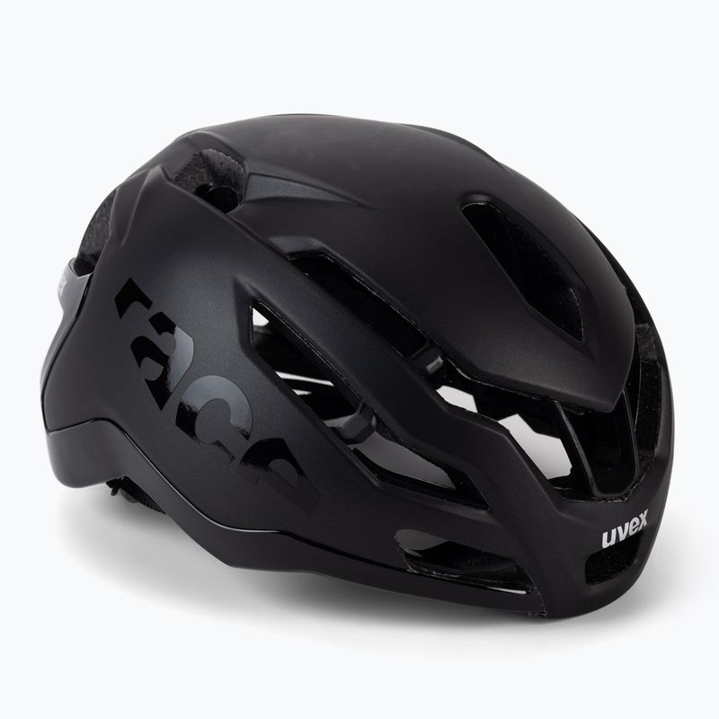 Casco da bici UVEX Race 9 tutto nero opaco