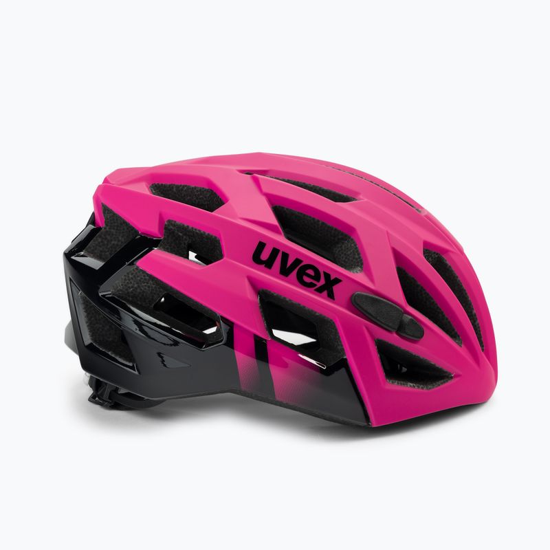 Casco da ciclismo da uomo UVEX Race 7 nero rubino 3