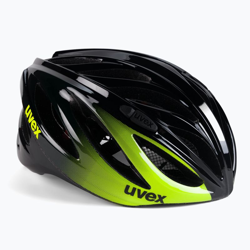 UVEX Boss Race casco da bici lime antracite