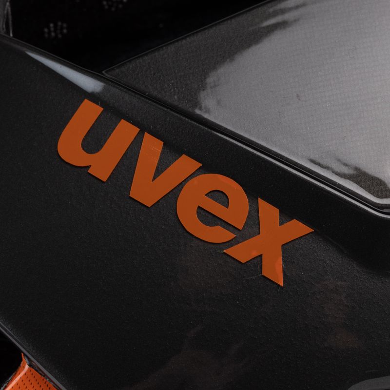Casco da bicicletta UVEX Quatro titan arancione 7