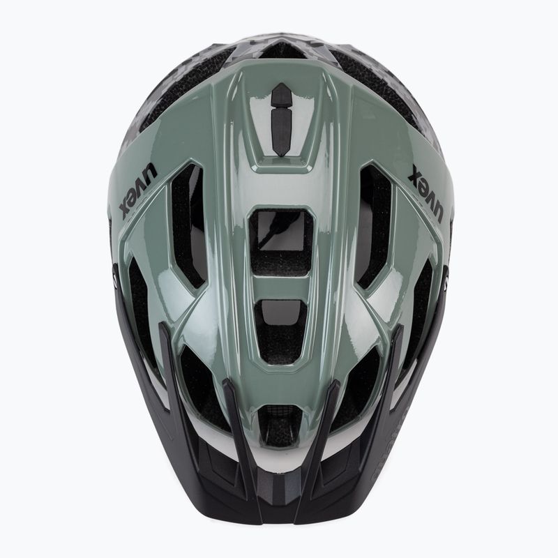 Casco da bicicletta UVEX Quatro pixelcamo olive 6