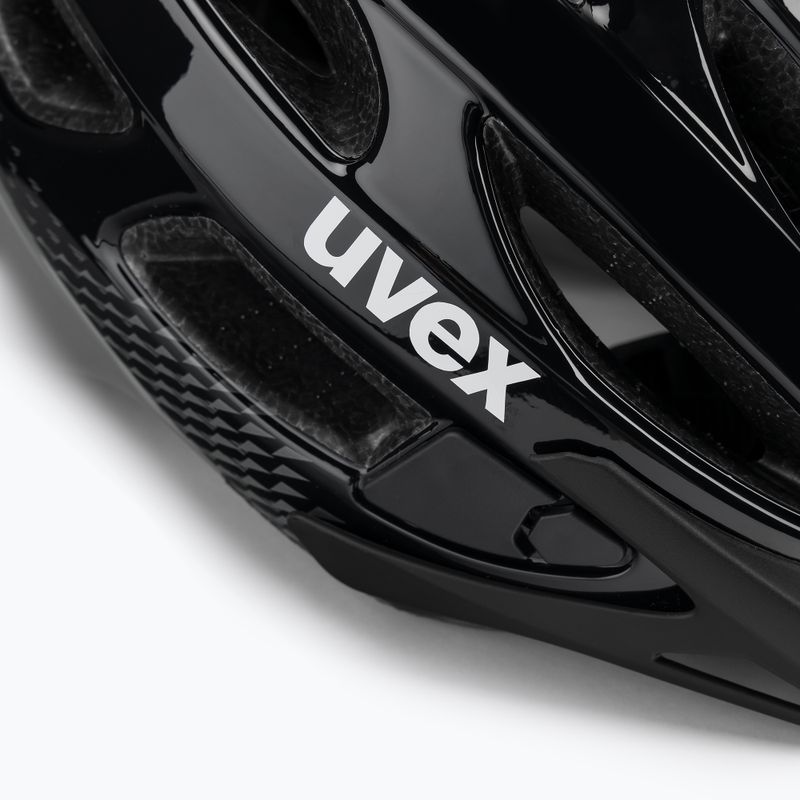 Casco da bicicletta UVEX True nero/grigio 7