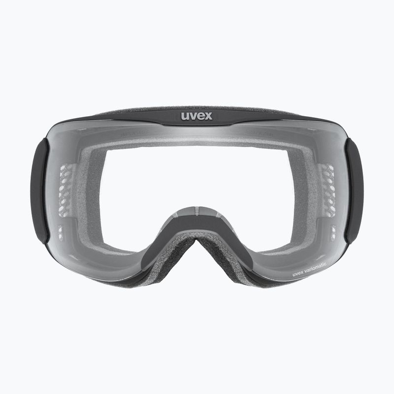Occhiali da sci UVEX Downhill 2100 VPX black mat/variomatic polavision 6