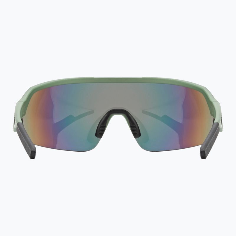 Occhiali da sole UVEX Sportstyle 227 oliva opaco/rosso specchiato 10