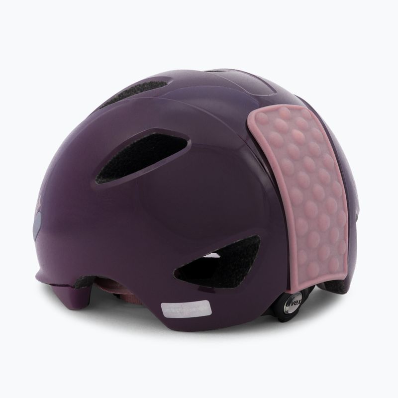 Casco da bici per bambini UVEX Oyo plum-dust rose 4