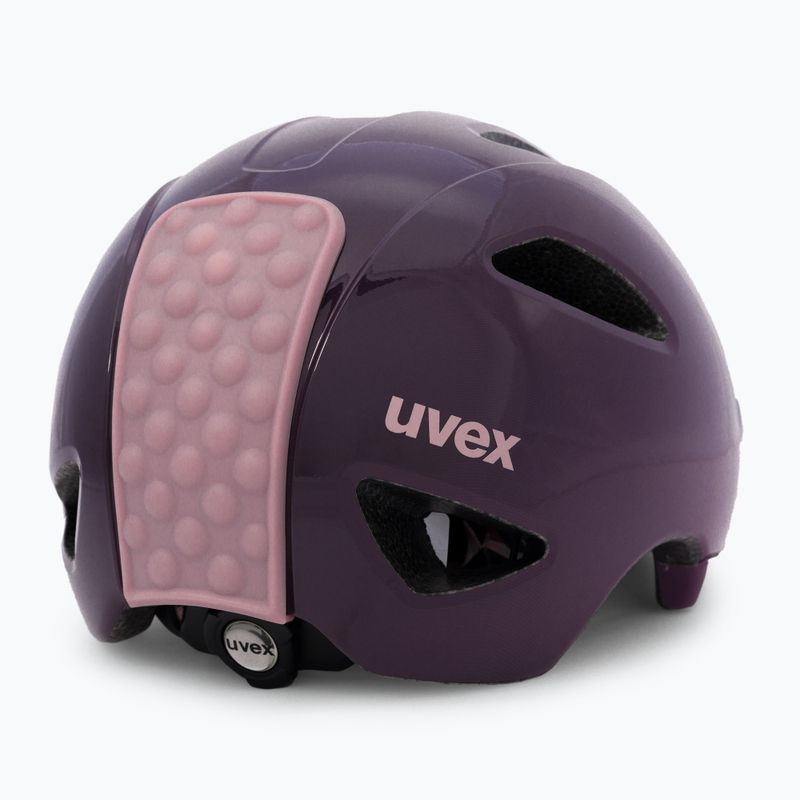 Casco da bici per bambini UVEX Oyo plum-dust rose 7