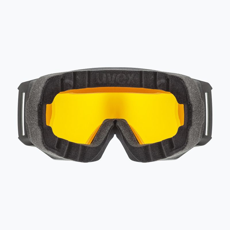 UVEX occhiali da sci Athletic FM nero opaco/verde specchio lasergold lite 8