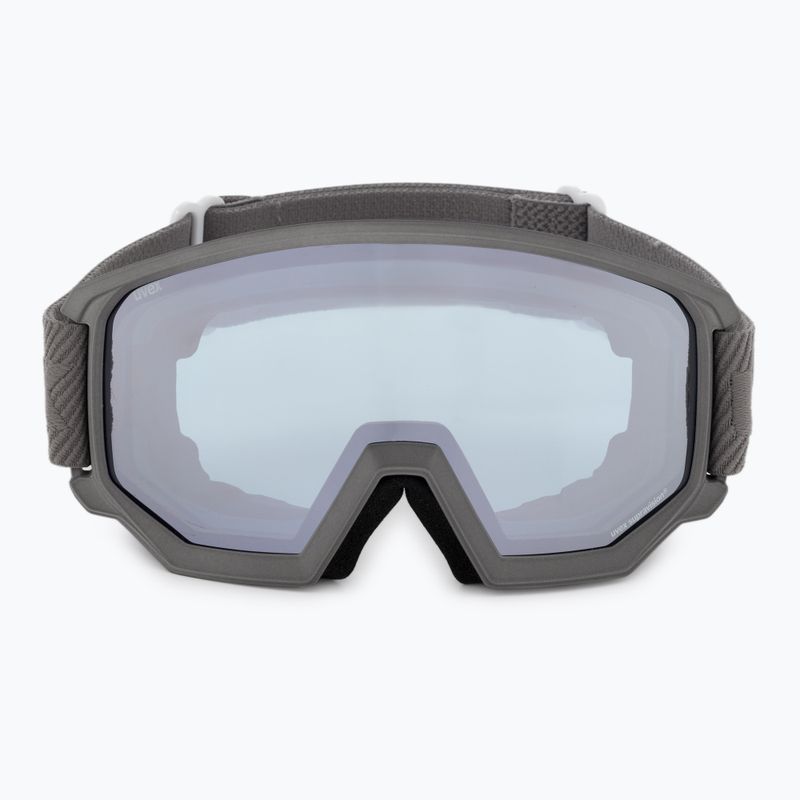 UVEX Athletic FM occhiali da sci rhino mat/specchio argento blu 2