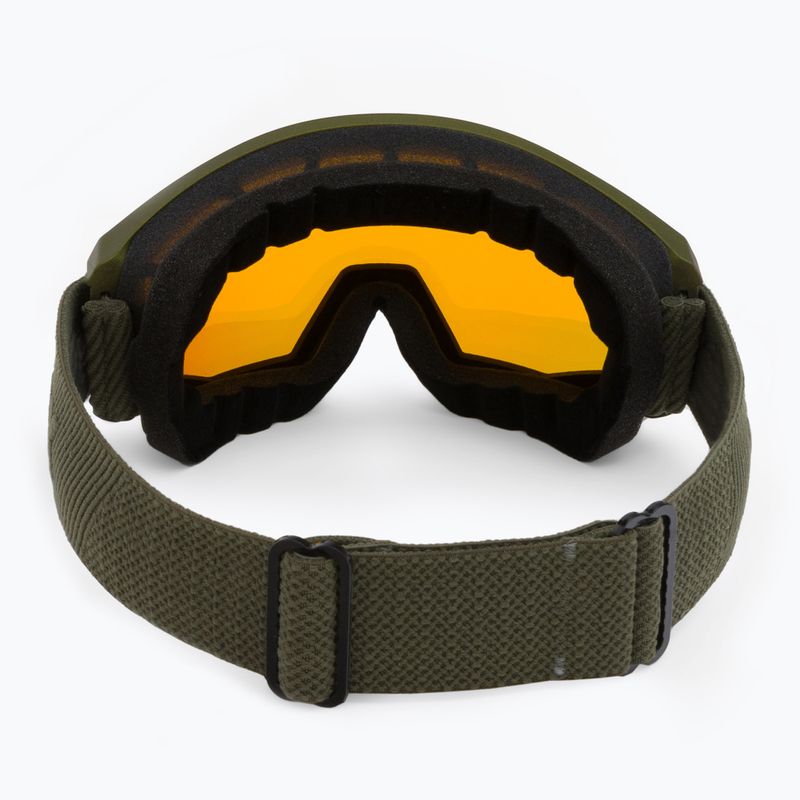 UVEX Athletic FM croco opaco/specchio oro lasergold lite occhiali da sci 3