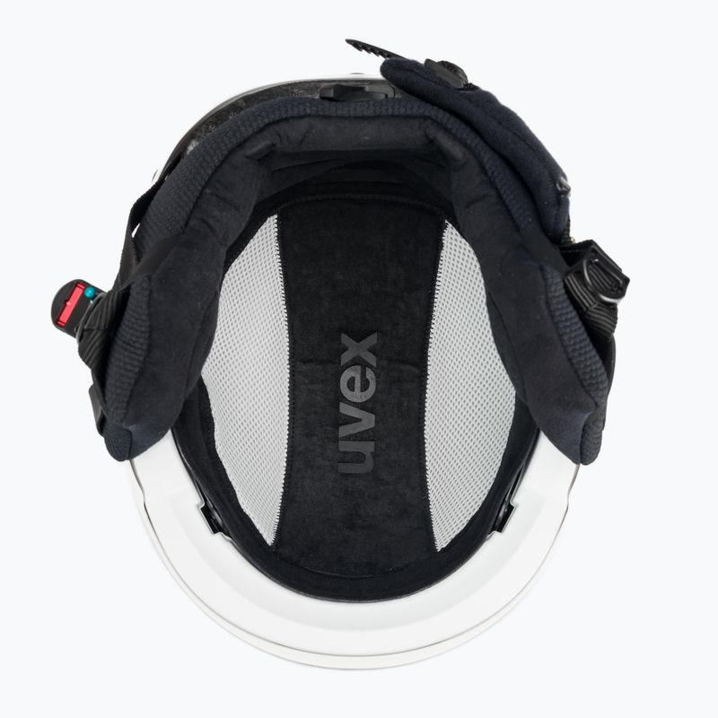 Casco da sci UVEX Legend 2.0 bianco/nero opaco 5