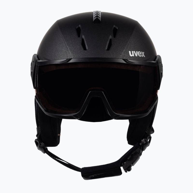 Casco da sci UVEX Instinct Visor PRO V nero 2