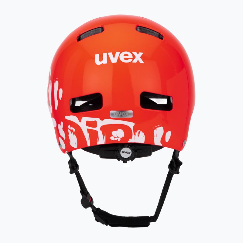 Casco per bambini UVEX Kid 3 dirt bike neon red 4