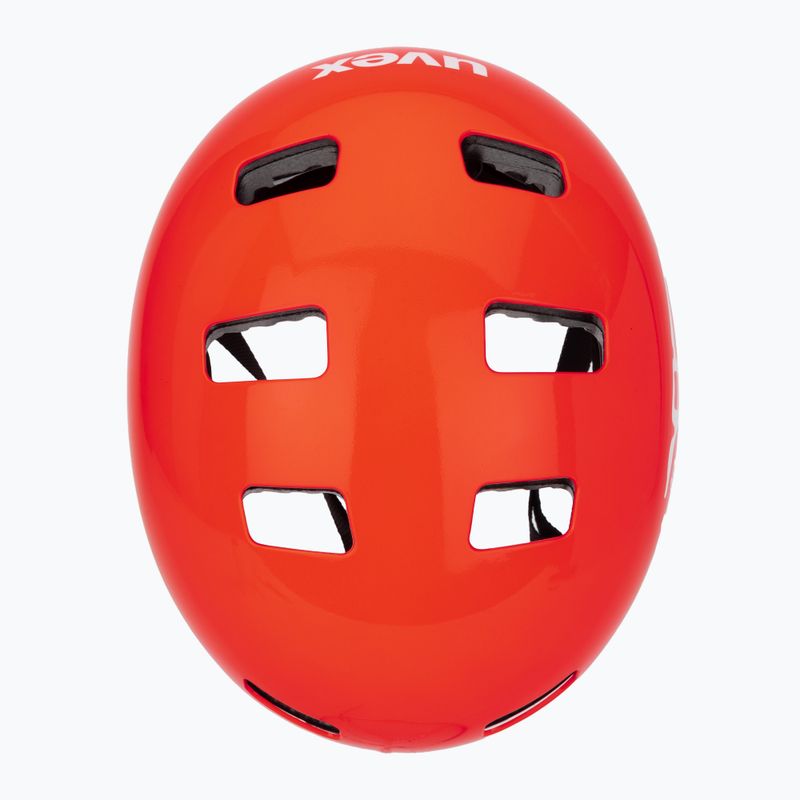 Casco per bambini UVEX Kid 3 dirt bike neon red 6