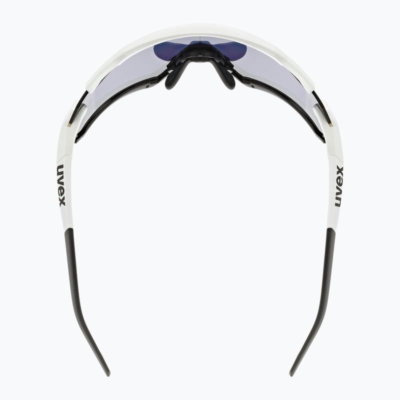 Occhiali da sole UVEX Sportstyle 228 bianco nero/rosso specchiato 6