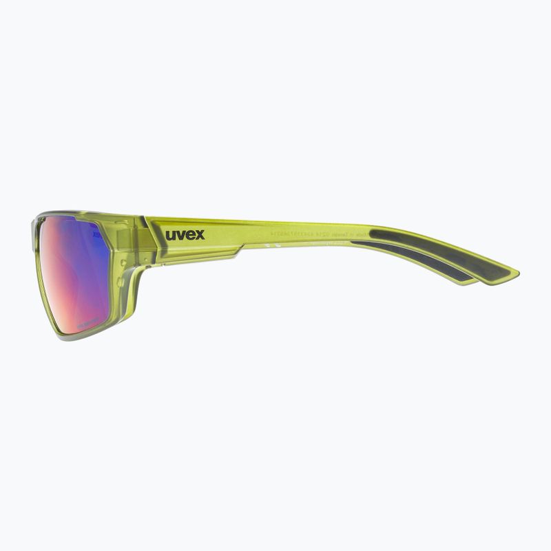 Occhiali da sole UVEX Sportstyle 233 P verde opaco/polavision verde specchio 6