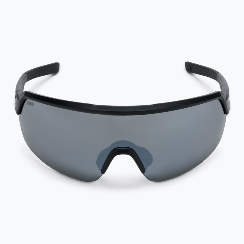 Occhiali da sole UVEX Sportstyle 227 nero opaco/argento specchiante 3