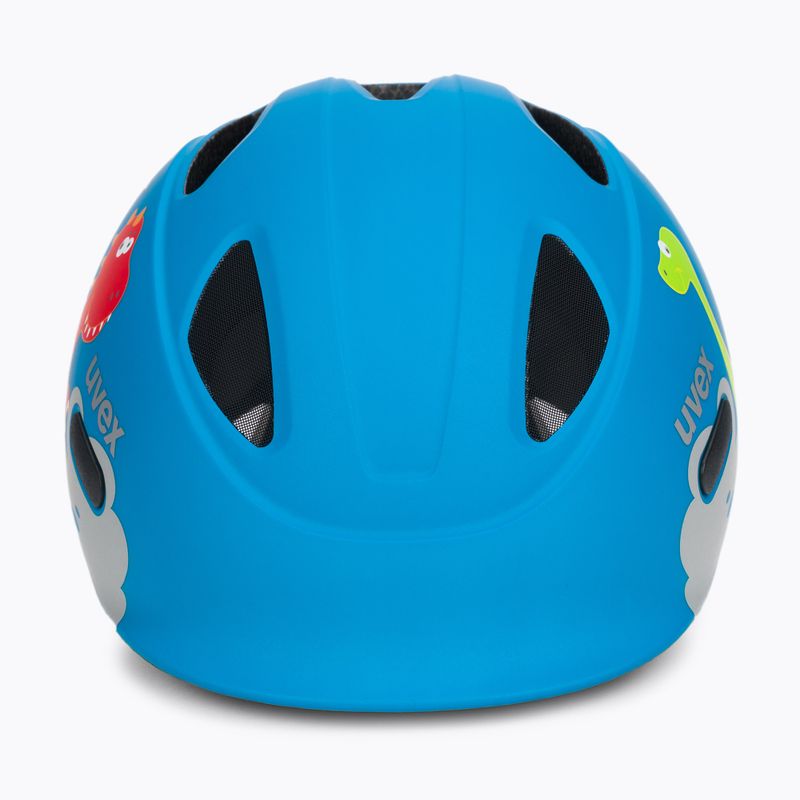 Casco da bici per bambini UVEX Oyo Style dino blu opaco 2