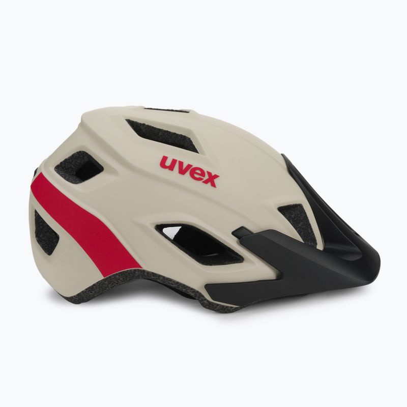 Casco da bici UVEX Access sabbia rosso mat 3