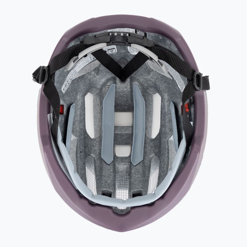 Casco da ciclismo UVEX Gravel X rhino/plum 5