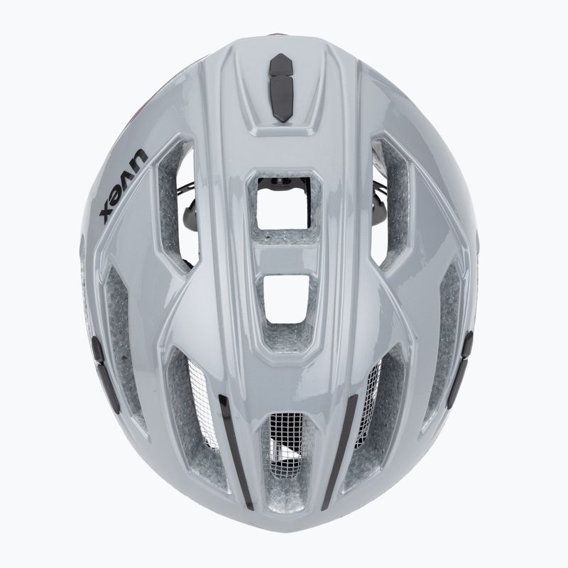 Casco da ciclismo UVEX Gravel X rhino/plum 6