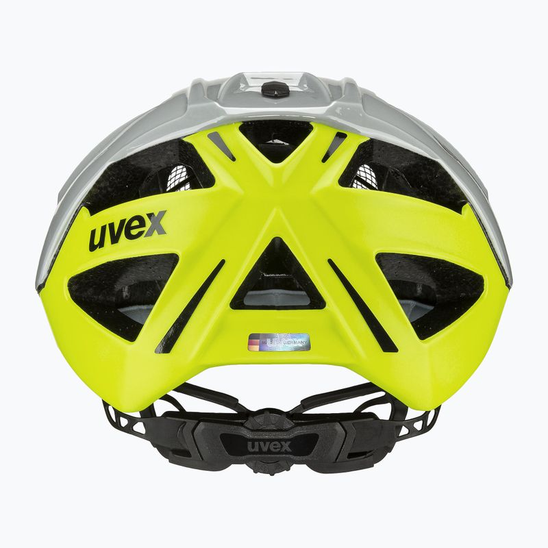 UVEX casco da bici Gravel X rhino/giallo neon 3