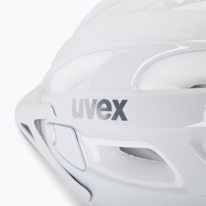 Casco da bicicletta UVEX True white/silver 7