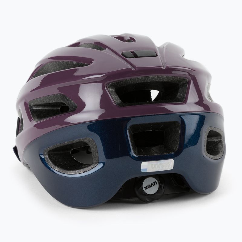 Casco da bicicletta da donna UVEX True plum deep space 4