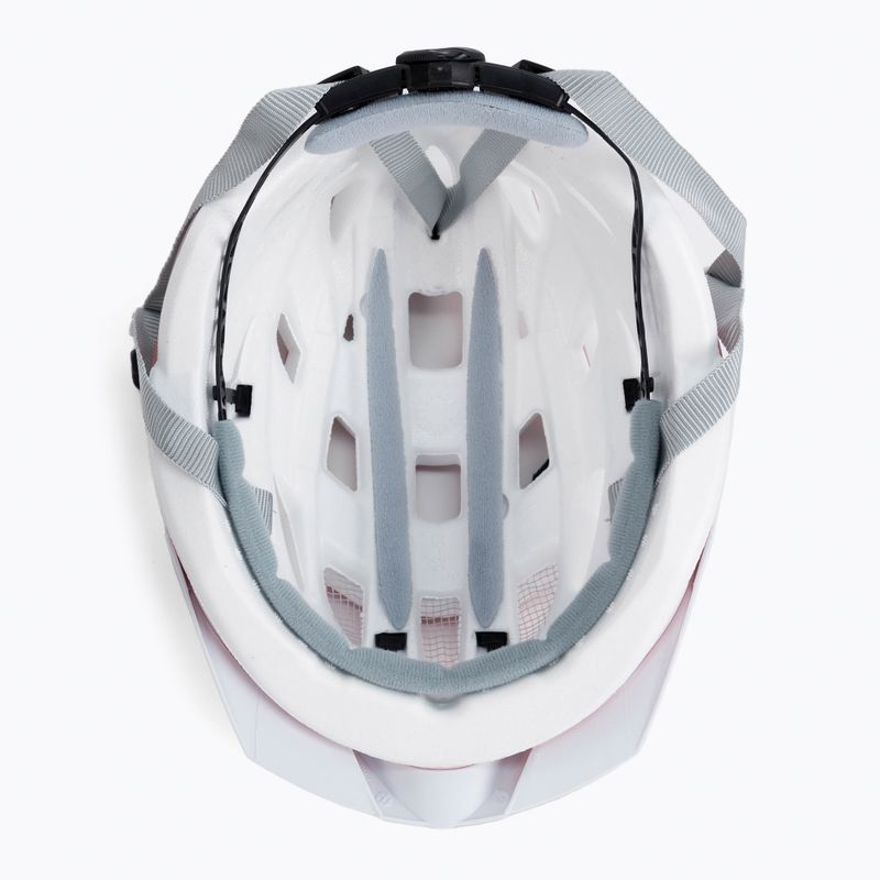 Casco da bici UVEX Air Wing CC rosa polvere/pompelmo opaco 4
