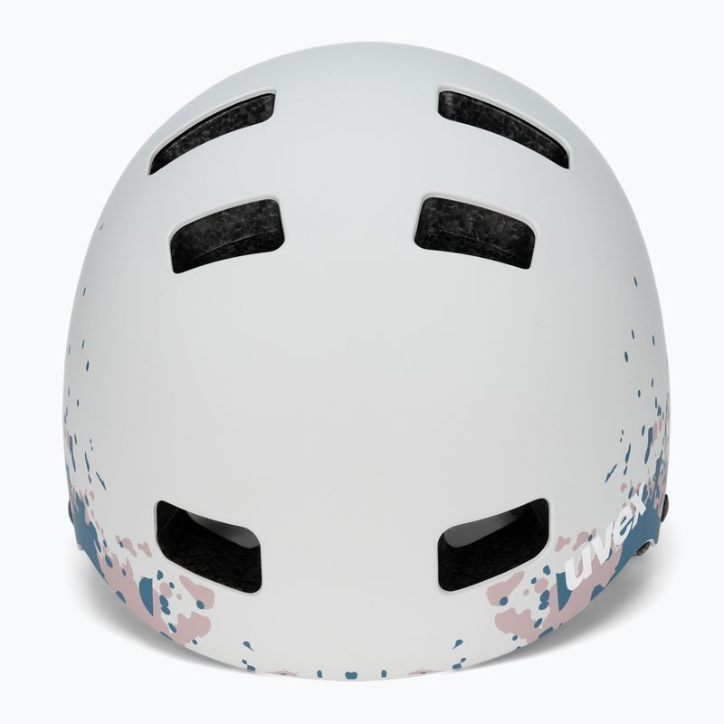 Casco da bici per bambini UVEX Kid 3 CC grigio pompelmo opaco 2