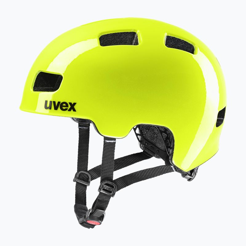 Casco da bici per bambini UVEX HLMT 4 giallo neon 6