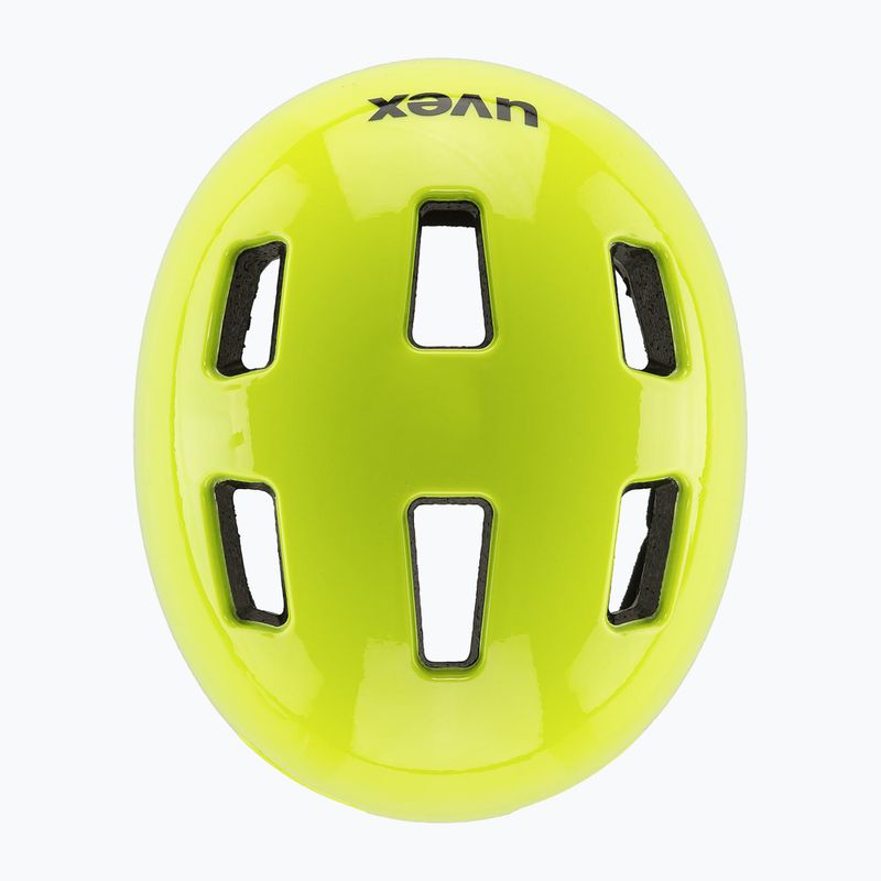 Casco da bici per bambini UVEX HLMT 4 giallo neon 9