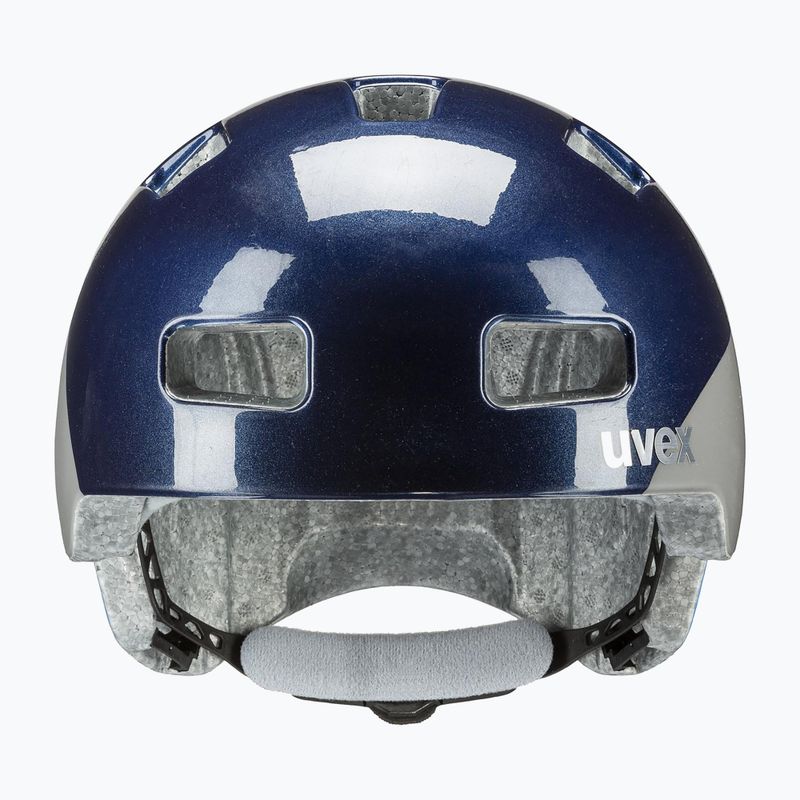 Casco da bici per bambini UVEX HLMT 4 deep space/blue wave 7