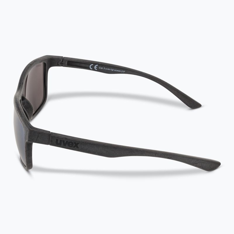 Occhiali da sole UVEX LGL Ocean 2 P nero/opaco 5